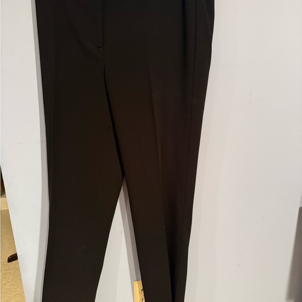 Talbots Black Straight Leg Pants Sleek Design